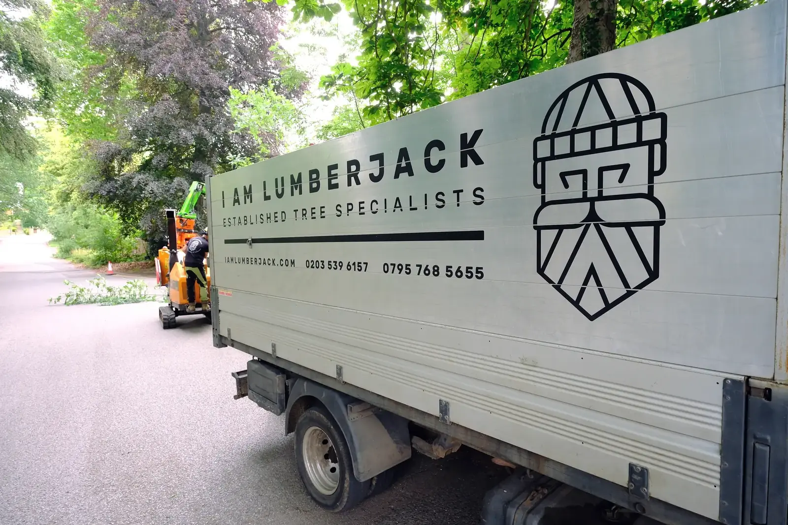 I Am Lumberjack crew at work