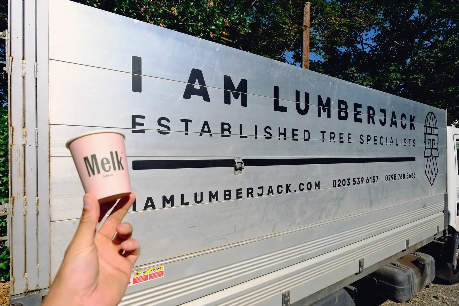 I Am Lumberjack crew at work